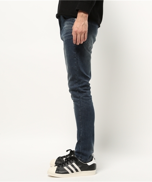 YELLOW RUBY（イエロールビー）の「Stretch skinny denim pants / ストレッチ / スキニー（デニムパンツ・メンズ・ブルー/ダークブルー/ブラック・MEDIUM/LARGE）」の4枚目の写真