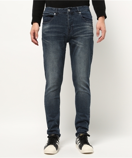 YELLOW RUBY（イエロールビー）の「Stretch skinny denim pants / ストレッチ / スキニー（デニムパンツ・メンズ・ブルー/ダークブルー/ブラック・MEDIUM/LARGE）」の5枚目の写真