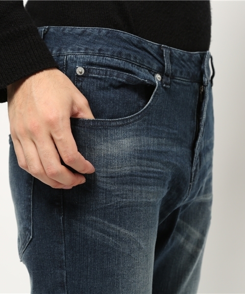 YELLOW RUBY（イエロールビー）の「Stretch skinny denim pants / ストレッチ / スキニー（デニムパンツ・メンズ・ブルー/ダークブルー/ブラック・MEDIUM/LARGE）」の7枚目の写真