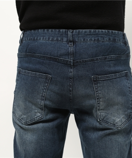 YELLOW RUBY（イエロールビー）の「Stretch skinny denim pants / ストレッチ / スキニー（デニムパンツ・メンズ・ブルー/ダークブルー/ブラック・MEDIUM/LARGE）」の8枚目の写真