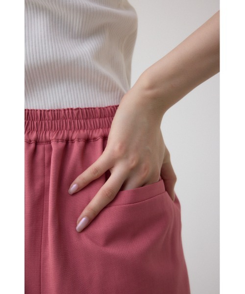 AZUL by moussy（アズールバイマウジー）の「フロントタックイージーワイドパンツ（スラックス・レディース・ピンク/ライトグレー/ブラック系その他/ブラック/グレー系その他・SMALL/MEDIUM）」の13枚目の写真