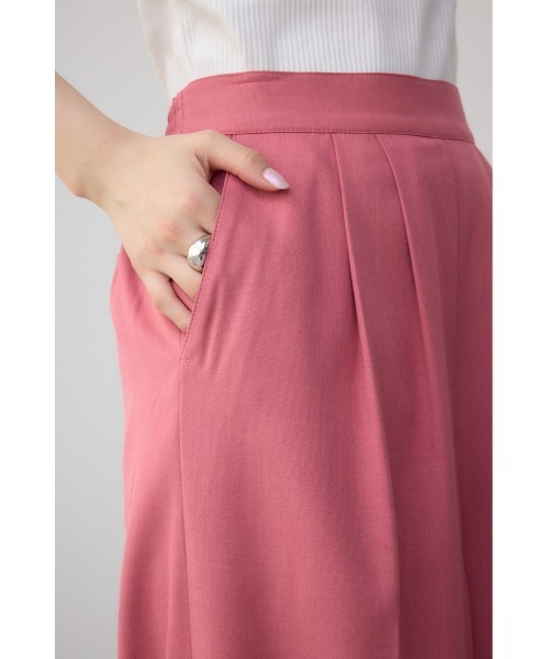 AZUL by moussy（アズールバイマウジー）の「フロントタックイージーワイドパンツ（スラックス・レディース・ピンク/ライトグレー/ブラック系その他/ブラック/グレー系その他・SMALL/MEDIUM）」の12枚目の写真