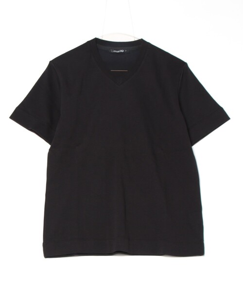 RATTLE TRAP(ラトルトラップ)の「シルケットスムースVネックTシャツ(Tシャツ/カットソー・メンズ・ホワイト/ブラック・S/M/L/LL)」の9枚目の写真