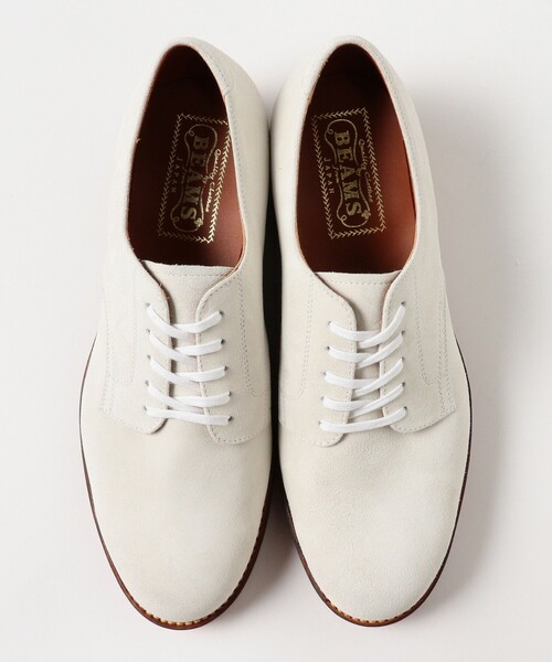 BEAMS PLUS（ビームスプラス）の「スウェード オックスフォード シューズ（ドレスシューズ・メンズ・カーキ/ホワイト・7.5inch/8inch/8.5inch/9inch/9.5inch/7inch/6.5inch）」の6枚目の写真