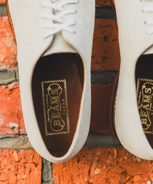 BEAMS PLUS（ビームスプラス）の「スウェード オックスフォード シューズ（ドレスシューズ・メンズ・カーキ/ホワイト・7.5inch/8inch/8.5inch/9inch/9.5inch/7inch/6.5inch）」の11枚目の写真