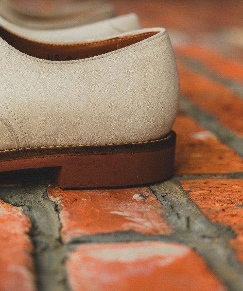 BEAMS PLUS（ビームスプラス）の「スウェード オックスフォード シューズ（ドレスシューズ・メンズ・カーキ/ホワイト・7.5inch/8inch/8.5inch/9inch/9.5inch/7inch/6.5inch）」の8枚目の写真