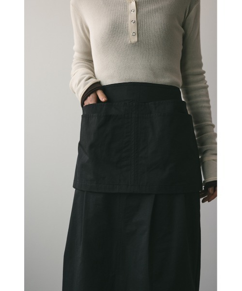 STYLEMIXER（スタイルミキサー）の「ポケットウエストベルト（ベルト・レディース・アイボリー/ブラック・SMALL/MEDIUM）」の2枚目の写真