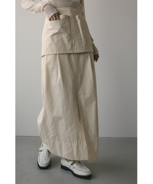 STYLEMIXER（スタイルミキサー）の「ポケットウエストベルト（ベルト・レディース・アイボリー/ブラック・SMALL/MEDIUM）」の4枚目の写真