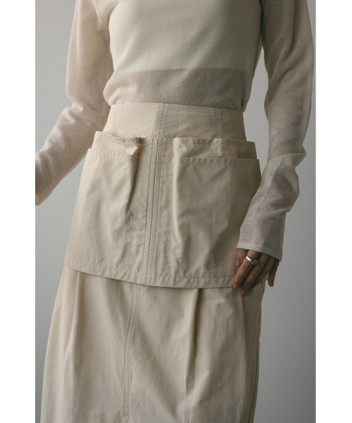 STYLEMIXER（スタイルミキサー）の「ポケットウエストベルト（ベルト・レディース・アイボリー/ブラック・SMALL/MEDIUM）」の6枚目の写真