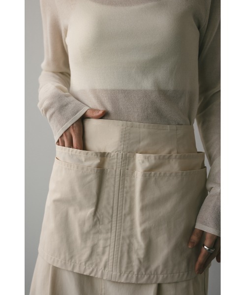 STYLEMIXER（スタイルミキサー）の「ポケットウエストベルト（ベルト・レディース・アイボリー/ブラック・SMALL/MEDIUM）」の7枚目の写真