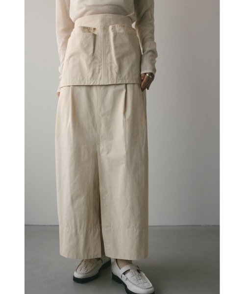 STYLEMIXER（スタイルミキサー）の「ポケットウエストベルト（ベルト・レディース・アイボリー/ブラック・SMALL/MEDIUM）」の3枚目の写真