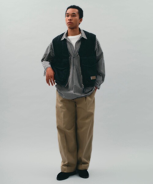 PUBLIC TOKYO × Wrangler】ROPELOGO JEAN VEST（ベスト
