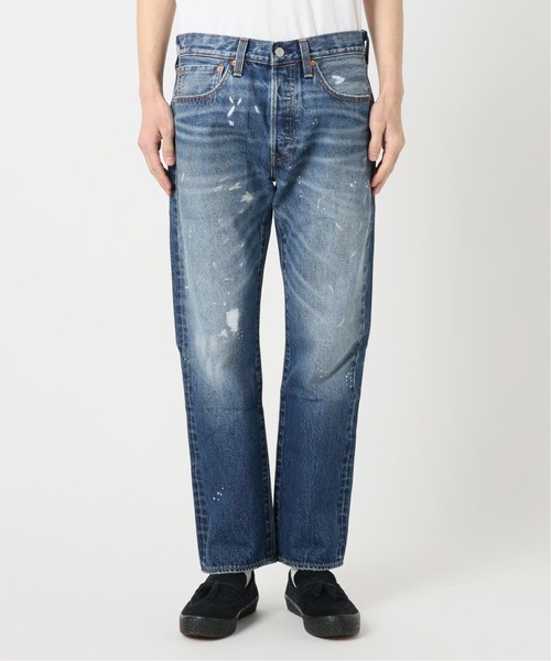 Levi's（リーバイス）の「LEVI’S(R)/リーバイス(R) 別注 501(R) Selvedge Paint Splatters L28（デニムパンツ・メンズ・コバルトブルー・36/34/33/32/31/30/29/28）」の9枚目の写真