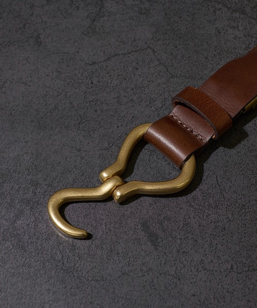 Lee（リー）の「【Lee】レザーフックベルト（ベルト・メンズ・ダークブラウン/ブラック/ブラウン・FREE）」の12枚目の写真