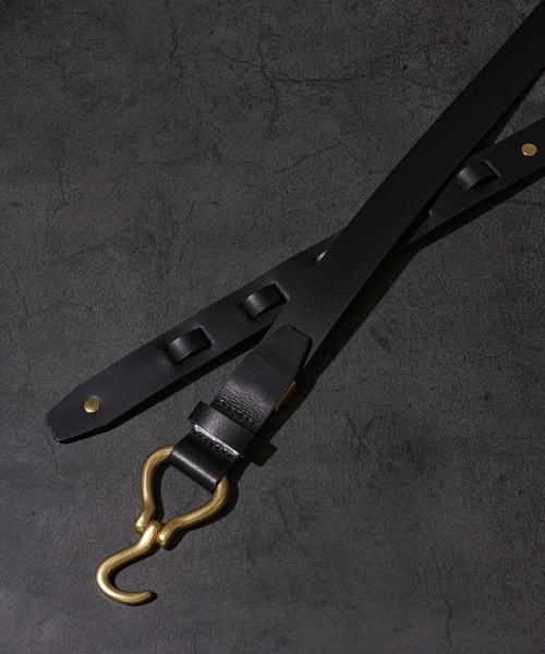 Lee（リー）の「【Lee】レザーフックベルト（ベルト・メンズ・ダークブラウン/ブラック/ブラウン・FREE）」の5枚目の写真