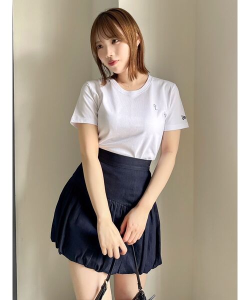 dazzlin（ダズリン）の「バリエバルーンミニスカート（スカート・レディース・オフホワイト/ブラック/インディゴブルー・SMALL/MEDIUM）」の11枚目の写真