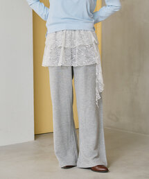 Kastane | 【低身長サイズ/2サイズ展開】BIGスウェットパンツ(スウェットパンツ)