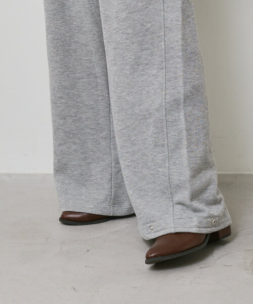 Kastane（カスタネ）の「【低身長サイズ/2サイズ展開】BIGスウェットパンツ（スウェットパンツ・レディース・ホワイト/グレー・0/1）」の10枚目の写真