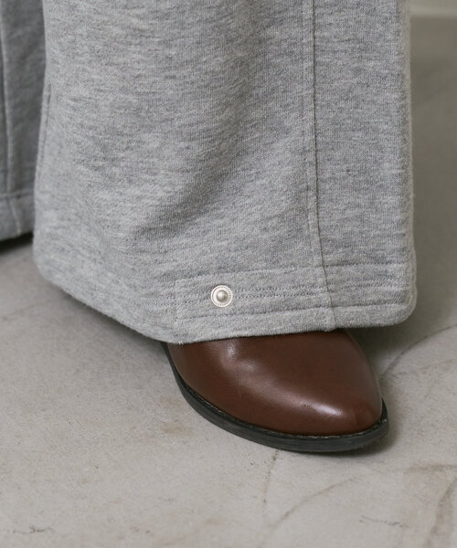 Kastane（カスタネ）の「【低身長サイズ/2サイズ展開】BIGスウェットパンツ（スウェットパンツ・レディース・ホワイト/グレー・0/1）」の11枚目の写真