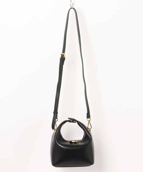 OUNNOUN(オウンノウン)の「【OUNNOUN】Vienna Top Handle Crossbody Bag(ハンドバッグ・レディース・ブラック/シルバー・FREE)」の8枚目の写真