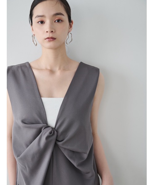 AIC.（エーアイシー）の「２WAYノットデザインオールインワン（つなぎ/オールインワン・レディース・チャコールグレー/ブラック・FREE）」の17枚目の写真