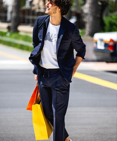 muta marine（ムータ・マリン）の「muta MARINE/ムータ マリン/別注サラサラ パンツ（その他パンツ・メンズ・ブラック/ネイビー・L/M/XL）」の9枚目の写真