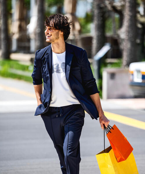 muta marine（ムータ・マリン）の「muta MARINE/ムータ マリン/別注サラサラ パンツ（その他パンツ・メンズ・ブラック/ネイビー・L/M/XL）」の10枚目の写真