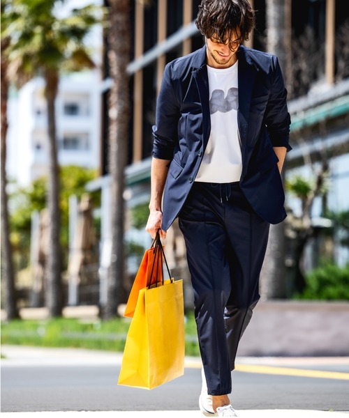 muta marine（ムータ・マリン）の「muta MARINE/ムータ マリン/別注サラサラ パンツ（その他パンツ・メンズ・ブラック/ネイビー・L/M/XL）」の3枚目の写真