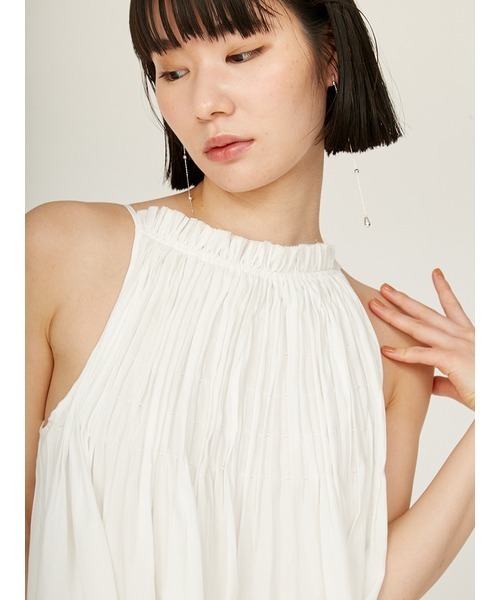 emmi（エミ）の「ワッシャーフレアーワンピース（ワンピース）」 - WEAR