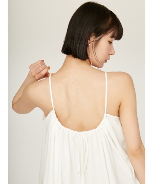 emmi ワッシャーフレアーワンピース emmi（エミ）の「ワッシャーフレアーワンピース（ワンピース）」 - WEAR