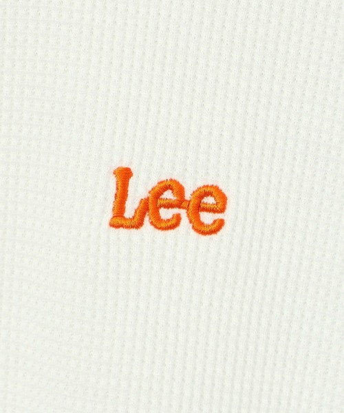 Lee（リー）の「Lee/リー 【110-150cm】キッズ リンガーワッフルTシャツ（Tシャツ/カットソー・キッズ・ホワイト/ネイビー・120/130/110）」の4枚目の写真