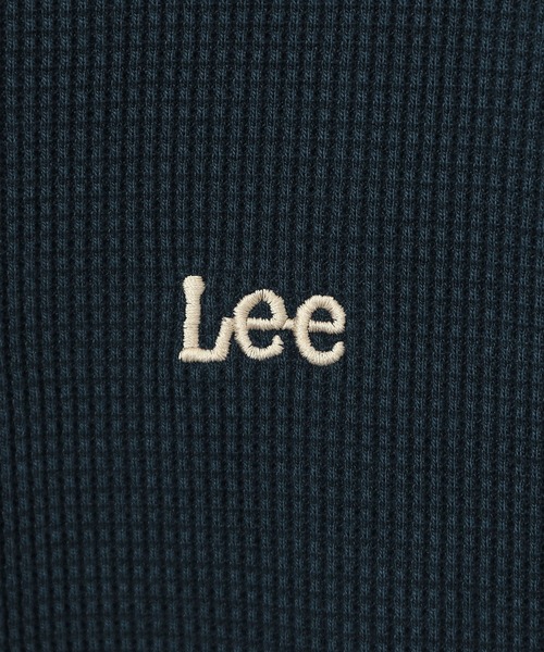 Lee（リー）の「Lee/リー 【110-150cm】キッズ リンガーワッフルTシャツ（Tシャツ/カットソー・キッズ・ホワイト/ネイビー・120/130/110）」の6枚目の写真