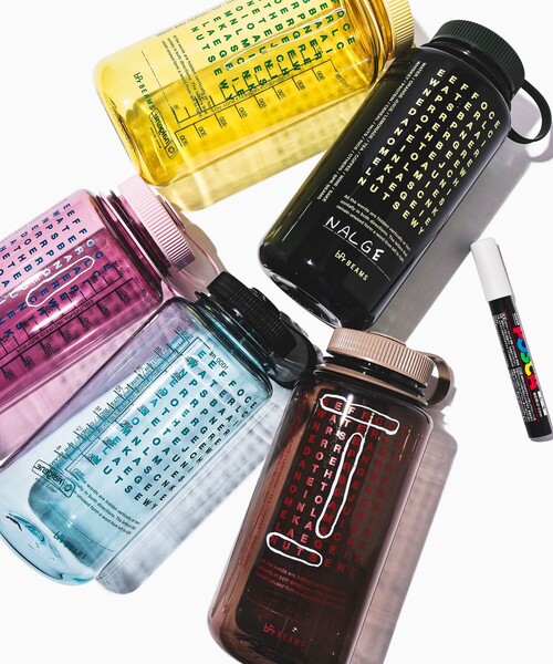 NALGENE（ナルゲン）の「【別注】nalgene / Tritan 広口1.0L ボトル 2025（水筒・レディース・ブラウン/ピンク/グリーン系その他5/サックスブルー/クリーム・ONE SIZE）」の8枚目の写真