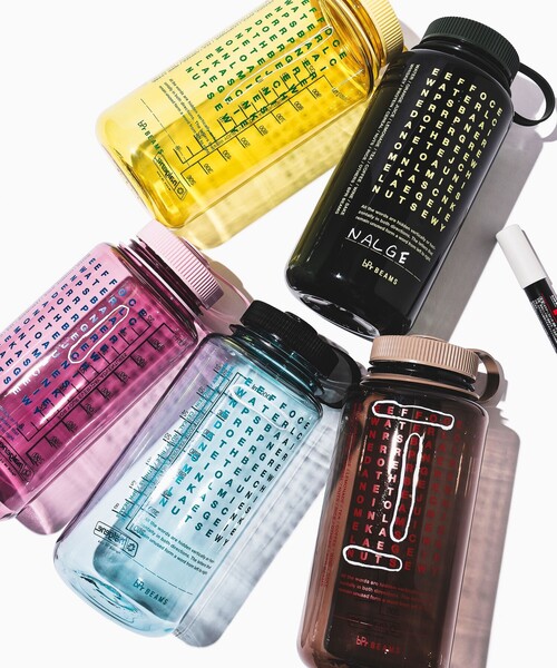 NALGENE（ナルゲン）の「【別注】nalgene / Tritan 広口1.0L ボトル 2025（水筒・レディース・ブラウン/ピンク/グリーン系その他5/サックスブルー/クリーム・ONE SIZE）」の9枚目の写真