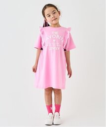 minimal（ミニマル）の「【防汚加工】肩フリルワンピ（ワンピース）」