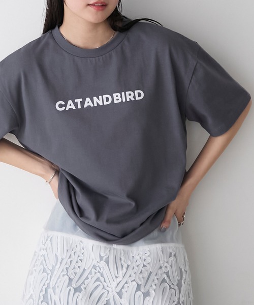C♡出品 forksy.】フロッキーロゴプリントTシャツ forksy.│MONO-MART