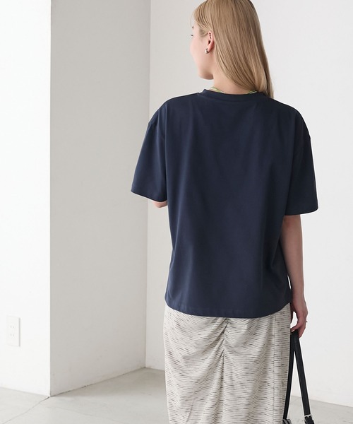forksy.】フロッキーロゴプリントTシャツ forksy.│MONO-MART