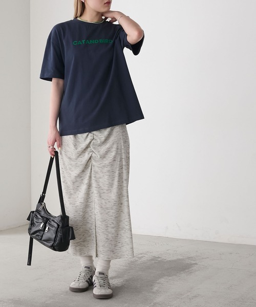 forksy.】フロッキーロゴプリントTシャツ forksy.│MONO-MART