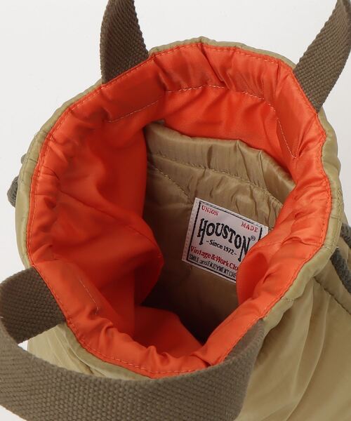 HOUSTON（ヒューストン）の「HOUSTON / PEANUTS EFFECT BAG（FLYING ACE/ASTRONATS） / 6886/6887（ショルダーバッグ・レディース・ブラック/ベージュ/ベージュ系その他/ブラック系その他・ONESIZE）」の7枚目の写真