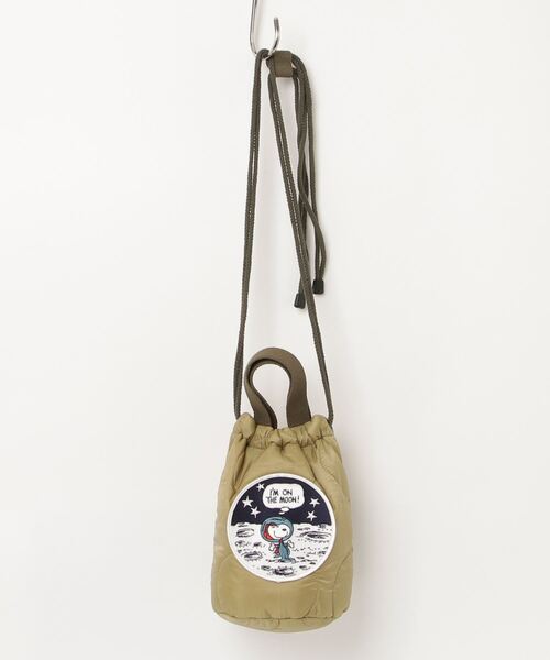 HOUSTON（ヒューストン）の「HOUSTON / PEANUTS EFFECT BAG（FLYING ACE/ASTRONATS） / 6886/6887（ショルダーバッグ・レディース・ブラック/ベージュ/ベージュ系その他/ブラック系その他・ONESIZE）」の16枚目の写真