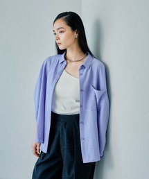 シャツ/ブラウス シャツ/ブラウス ポンチョ」に該当するトップス