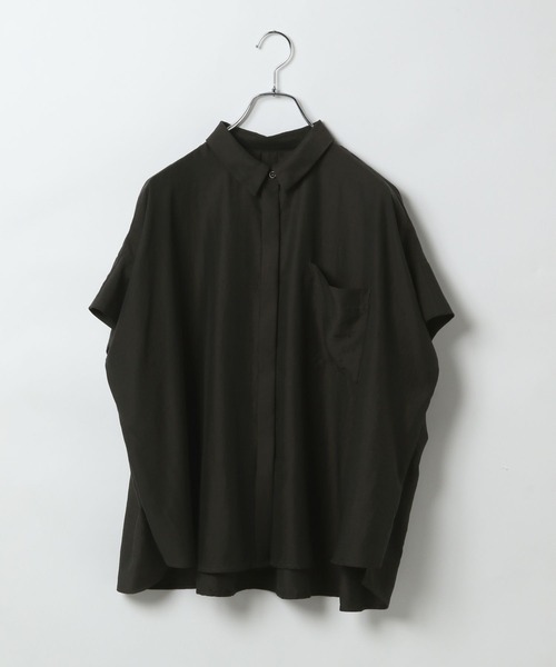 LEPSIM（レプシィム）の「サラキレ5分袖ポンチョ 242899（シャツ