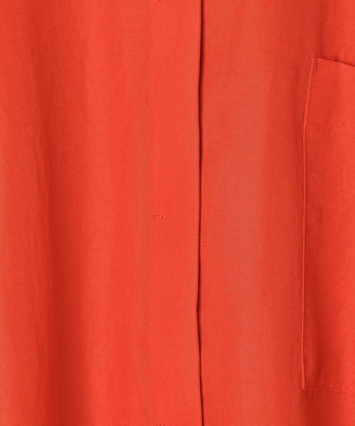 LEPSIM（レプシィム）の「サラキレ5分袖ポンチョ　242899（シャツ/ブラウス・レディース・オフホワイト/チャコールグレー/レッド/ストライプ/ベージュ系その他/ラベンダー・FREE）」の17枚目の写真