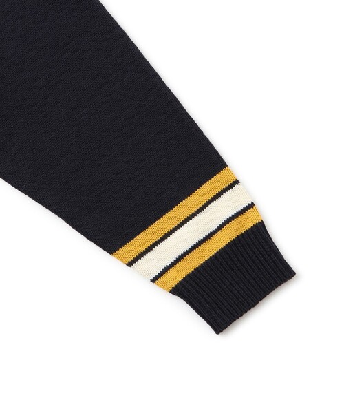  j.n.r.d（ジェー・エヌ・アール・ディー）の「RED EYE DUCKチルデンニット（ニット/セーター・メンズ・ネイビー/オフホワイト・L/M/LL）」の7枚目の写真