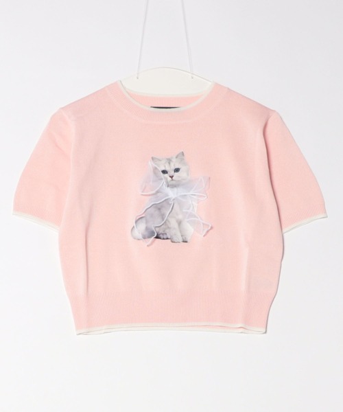 アンドエルシー　猫リリジャスニット アンドエルシー 猫リリジャスニット アンドエルシー ネコリリジャスニット