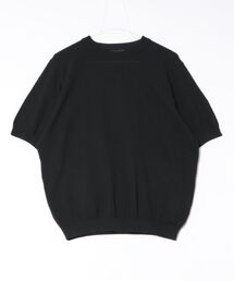 Rinascente/リナシェンテ Mulino　半袖　サマーニット　ボーダー Rinascente/リナシェンテ】Mulino 半袖 サマーニット ボーダー