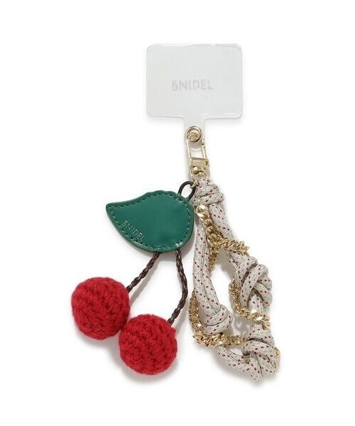 SNIDEL(スナイデル)の「モチーフチャーム(キーホルダー・レディース・アイボリー/レッド/イエロー・FREE)」の3枚目の写真