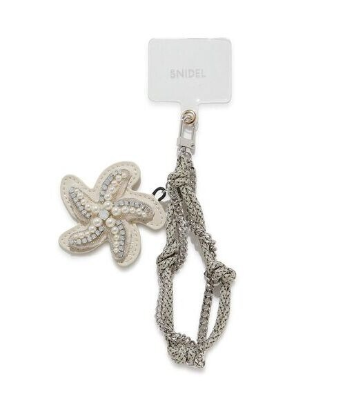 SNIDEL(スナイデル)の「モチーフチャーム(キーホルダー・レディース・アイボリー/レッド/イエロー・FREE)」の1枚目の写真