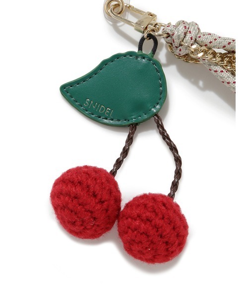 SNIDEL(スナイデル)の「モチーフチャーム(キーホルダー・レディース・アイボリー/レッド/イエロー・FREE)」の18枚目の写真