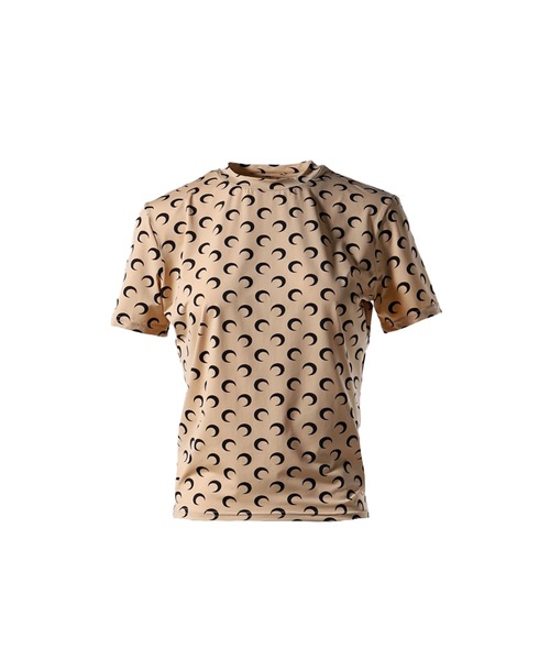 MARINE SERRE（マリーン・セル）の「RECYCLED MOON JERSEY SS SHORT